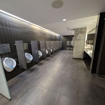 Tiff - Bathroom with urinals, paper towel present. - Cinema Near Me - Toronto, Ontario