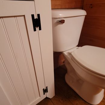 His and Her's - a white toilet and cabinet - Home Cleaning Near Me His and Her's - a white toilet and cabinet - Home Cleaning Near Me