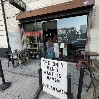DTLA RAMEN - Entrance - Ramen Near Me - Los Angeles, California