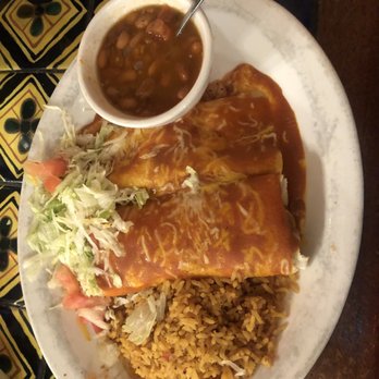 Garcia's Mexican Restaurant - Combination Shredded Beef Burrito and Chicken Enchilada - Mexican Near Me - Mesa, Arizona Garcia's Mexican Restaurant - Combination Shredded Beef Burrito and Chicken Enchilada - Mexican Near Me - Mesa, Arizona