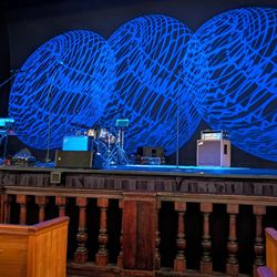 Dock Street Theatre - The stage as seen from our seats