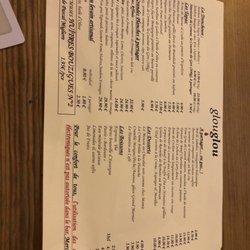 Glouglou - The menu - 7/14/18