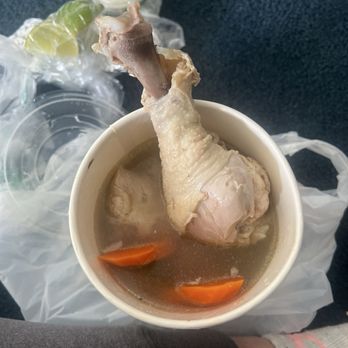 El Patio - Huge chicken drumstick and side of chicken and a few carrots in soup. However, the rice was very tasty - Mexican Near Me - Chula Vista, California El Patio - Huge chicken drumstick and side of chicken and a few carrots in soup. However, the rice was very tasty - Mexican Near Me - Chula Vista, California