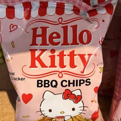 Hello Kitty BBQ chips