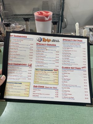 Menu photo 2 Rocky's Grill & Soda Shop Brevard, NC Menu photo 2 Rocky's Grill & Soda Shop Brevard, NC