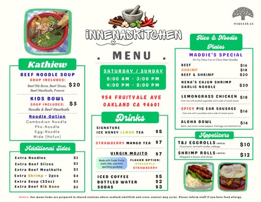 Menu photo 7 In Nenas Kitchen Oakland, CA Menu photo 7 In Nenas Kitchen Oakland, CA