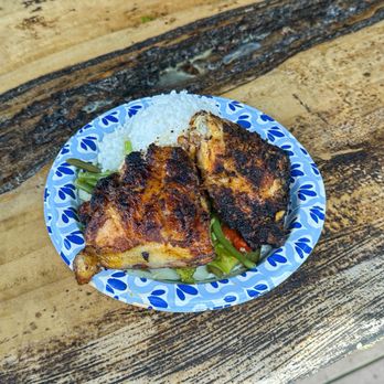 Hana Hawaiian BBQ - Huli Huli Chicken Plate - Barbeque Near Me - Hana, Hawaii