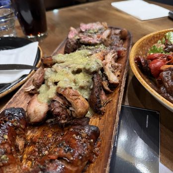Gaucho Parrilla Argentina - Chorizo, Chicken w/ chimi churri, NY strip - Argentine Near Me - Pittsburgh, Pennsylvania Gaucho Parrilla Argentina - Chorizo, Chicken w/ chimi churri, NY strip - Argentine Near Me - Pittsburgh, Pennsylvania