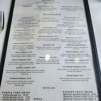 La Ronda Restaurant - Menu - Peruvian Near Me - San Mateo, California La Ronda Restaurant - Menu - Peruvian Near Me - San Mateo, California