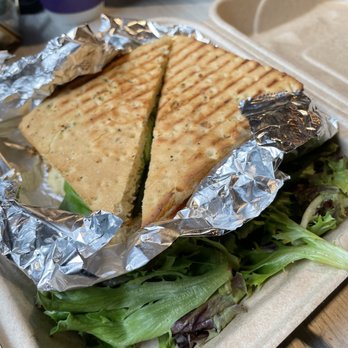 LUMA Cafe & Eatery - Veggie burger on focaccia - Coffee & Tea Near Me - Niagara Falls, New York LUMA Cafe & Eatery - Veggie burger on focaccia - Coffee & Tea Near Me - Niagara Falls, New York