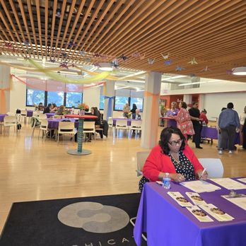 Chicago Center for Arts and Technology - Check-in station in front of the reception - Community Service/Non-Profit Near Me - Chicago, Illinois