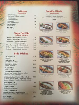 Menu photo 4 Rincón Criollo Cleveland, OH Menu photo 4 Rincón Criollo Cleveland, OH