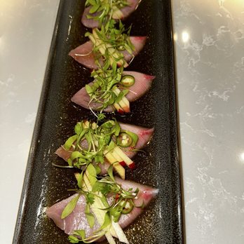 Mizu - Hamachi Crudo - Sushi Bars Near Me - Dallas, Texas Mizu - Hamachi Crudo - Sushi Bars Near Me - Dallas, Texas
