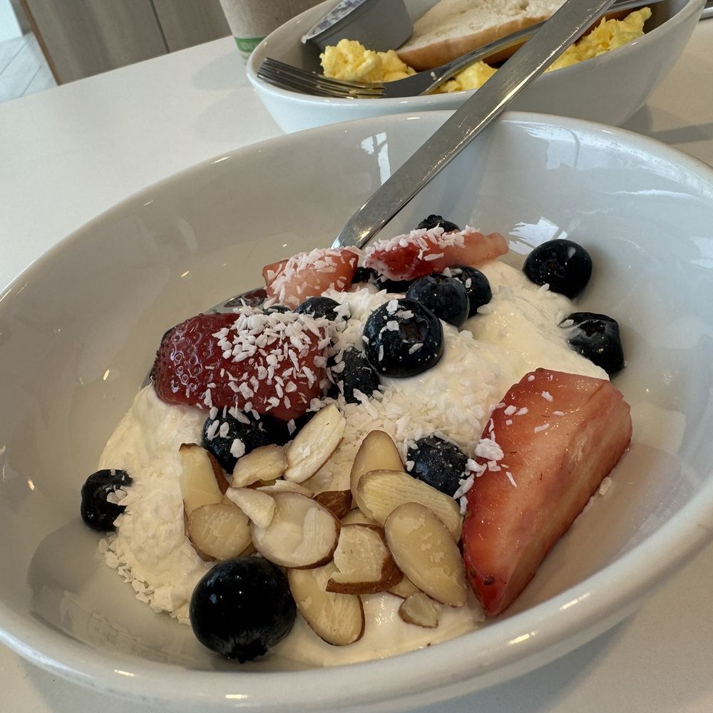 Delicious breakfast.