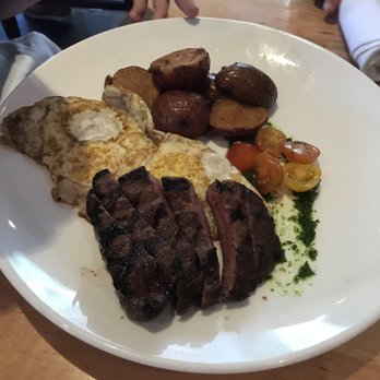 Nose Dive - Flat iron steak with fried egg - Gastropubs Near Me - Greenville, South Carolina Nose Dive - Flat iron steak with fried egg - Gastropubs Near Me - Greenville, South Carolina