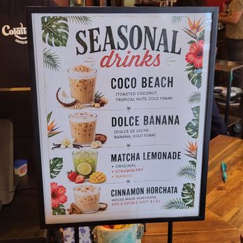 Colattao Coffee House - Seasonal drink menu - Coffee & Tea Near Me - Virginia Beach, Virginia Colattao Coffee House - Seasonal drink menu - Coffee & Tea Near Me - Virginia Beach, Virginia
