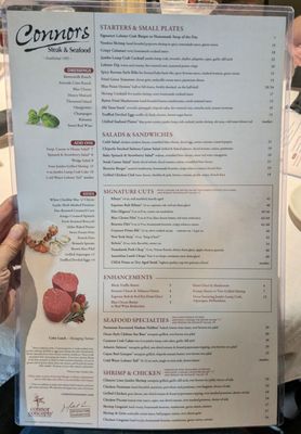 Menu photo 7 Connors Steak & Seafood Alpharetta, GA Menu photo 7 Connors Steak & Seafood Alpharetta, GA
