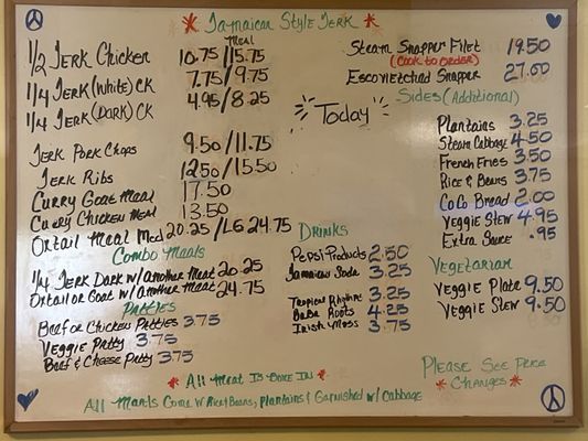 Menu photo 1 Jamaican Style Jerk Indianapolis, IN Menu photo 1 Jamaican Style Jerk Indianapolis, IN