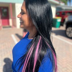 O's Salon And Spa - Blow out and extension by Jaydee