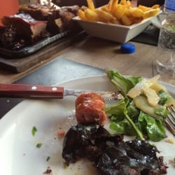 A Rienda Suelta - Muy buena provoleta, parrilla, papas fritas y ensaladas. Excelente ubicación. Buena atención. Precio justo.