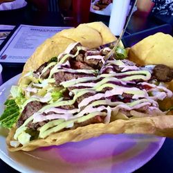 Bout Time Pub & Grub - Fajita Salad.
