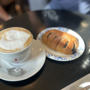 La Casa Del Pane - Double Cappuccino and chocolate croissant - Coffee & Tea Near Me - St Pete Beach, Florida La Casa Del Pane - Double Cappuccino and chocolate croissant - Coffee & Tea Near Me - St Pete Beach, Florida