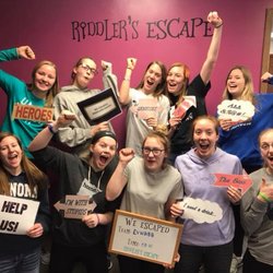 Riddlers Escape - Birthday party fun for all ages.