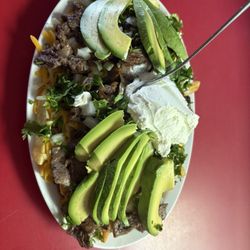 Meno's Burgers - Carne Asada fries