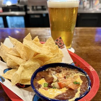 BB's Cajun Cantina - Chips & Bean Dip (complimentary) Alamo Ale Pint ($5) - Cajun/Creole Near Me - San Antonio, Texas BB's Cajun Cantina - Chips & Bean Dip (complimentary) Alamo Ale Pint ($5) - Cajun/Creole Near Me - San Antonio, Texas