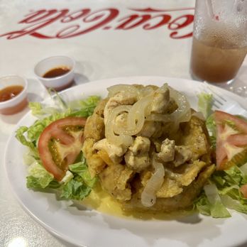 Cafeteria Tropical - Mofongo with chicken - Cafeteria Near Me - San Juan, Puerto Rico Cafeteria Tropical - Mofongo with chicken - Cafeteria Near Me - San Juan, Puerto Rico