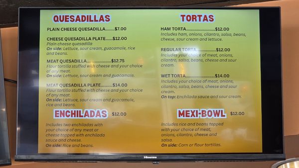 Menu photo 8 Pancho’s Tacos Torrance, CA