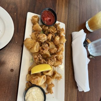 Firefish Grill - Calamari - New American Near Me - Santa Cruz, California Firefish Grill - Calamari - New American Near Me - Santa Cruz, California
