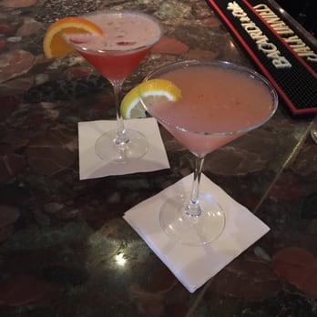 Bistro 821 - Naples sunset and strawberry lemon drop martinis! Cin cin! - Seafood Near Me - Naples, Florida
