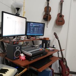 MTS Studios - Our studio set up for recording and rehearsal.