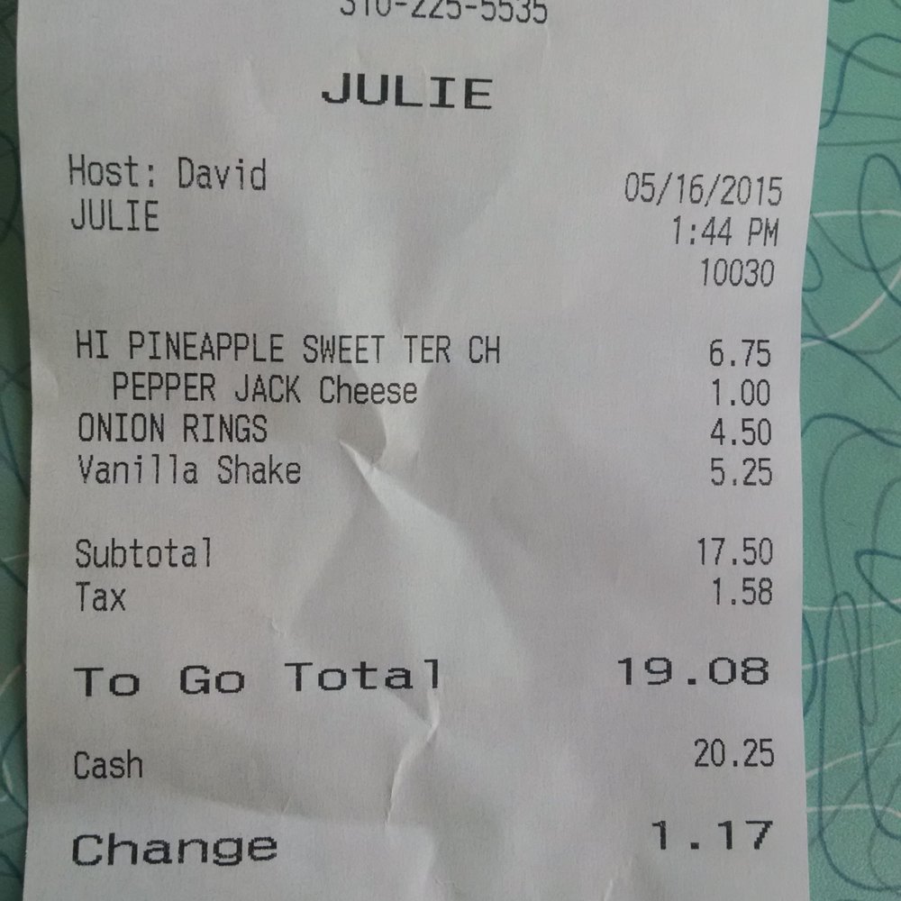 Fatburger & Buffalo's Express - Kinda pricey for a lunch. - Burgers Near Me - Carson, California Fatburger & Buffalo's Express - Kinda pricey for a lunch. - Burgers Near Me - Carson, California