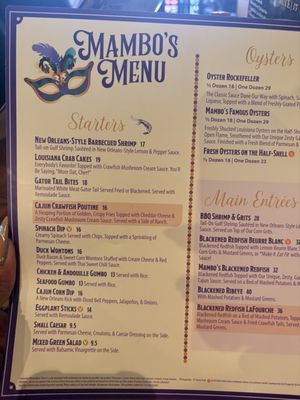 Menu photo 3 Mambo’s New Orleans, LA Menu photo 3 Mambo’s New Orleans, LA