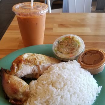 Saffron Thai - Thai Grilled Chicken Combination - Thai Near Me - San Diego, California Saffron Thai - Thai Grilled Chicken Combination - Thai Near Me - San Diego, California