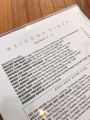 Menu photo 6 Welcome Diner Tucson, AZ