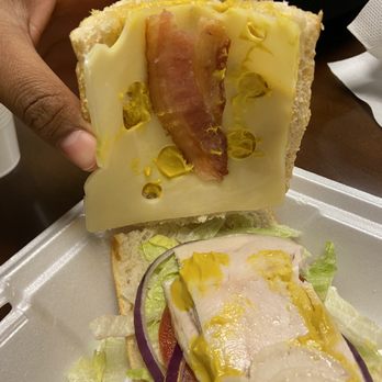 Mr.Pickle's Sandwich & Burger Shop - Sad little bacon slice - Sandwiches Near Me - Carmichael, California Mr.Pickle's Sandwich & Burger Shop - Sad little bacon slice - Sandwiches Near Me - Carmichael, California