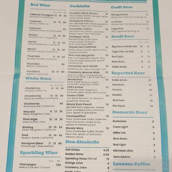 Grill 305 - Drink list - American Near Me - Miami, Florida
