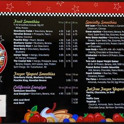 Family Health Market - Menu