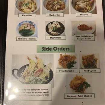 Ducks - Side order menu (nov 2020) - Japanese Curry Near Me - San Gabriel, California