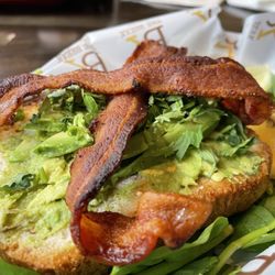 The Break Sports Grill - Avocado toast