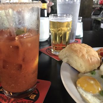 Hudson - Bloody Mary with side of beer - New American Near Me - Seattle, Washington