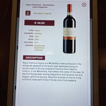 Fuoro 51 - menu on tablet - Wine Bars Near Me - Sorrento, NA Fuoro 51 - menu on tablet - Wine Bars Near Me - Sorrento, NA