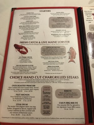 Menu photo 8 Cotton's Restaurant & Lounge Orange Beach, AL