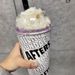 Ube Brownie Milkshake Ube Brownie Milkshake