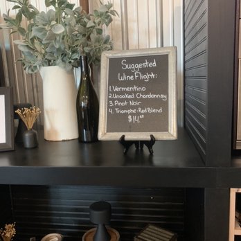 Peltier Winery - Suggested flight to choose from the machines Mar 2022 - Wineries Near Me - Acampo, California