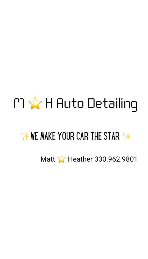 M&H AUTO DETAILING Updated June 2024 Munroe Falls, Ohio Auto Detailing Phone Number Yelp