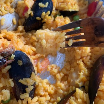 Spanish Pavillion Restaurant - Paella Marinera - Seafood Near Me - Harrison, New Jersey